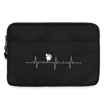 Bigfoot Sasquatch Hide And Seek Sayings - Laptop bag 13" - black - Front