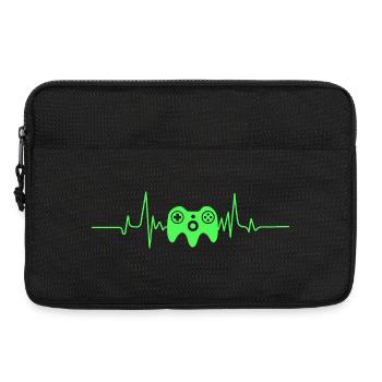 Gamer Game Video Game Blueberry Vintage Gaming - Laptop bag 13" - black - Front