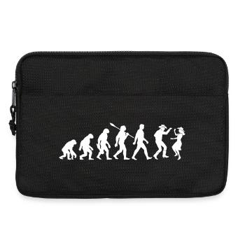 Vintage Evolution - Danse en ligne - Cadeau - Sacoche pour ordinateur portable 13 pouces - noir - Devant