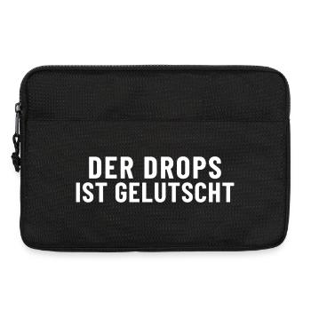 The drop is sucked - Laptop bag 13" - black - Front