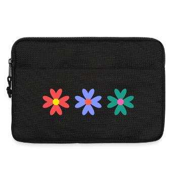 FLOWER. NATURE. ECOLOGY. ANNIVERSARY. FEAST - Laptop bag 13" - black - Front