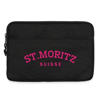 St. Moritz - Suisse - Switzerland - Swiss - Sacoche pour ordinateur portable 13 pouces - noir - Devant