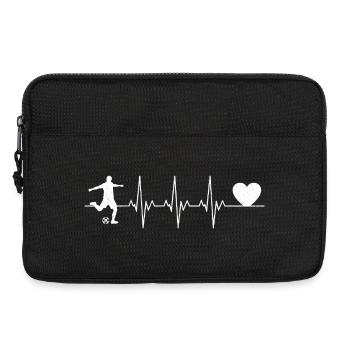 Herzschlag im Spiel - Laptoptasche 13" - Schwarz - Vorne