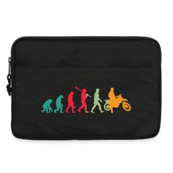 Cross Motorrad Sprung – Evolution - Laptoptasche 13" - Schwarz - Vorne