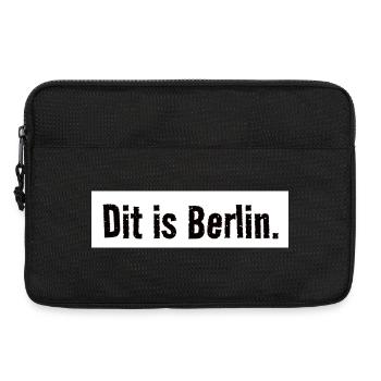 This is Berlin. Urban. City. capital. Verdict - Laptop bag 13" - black - Front