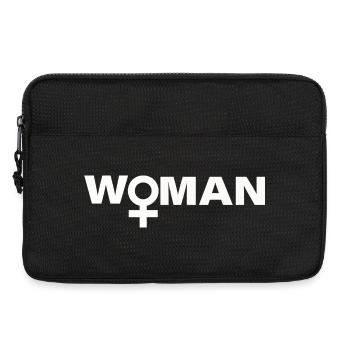 Femme - Sacoche pour ordinateur portable 13 pouces - noir - Devant