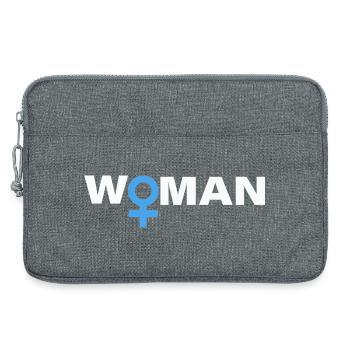 Woman - Laptop bag 13" - heather grey - Front