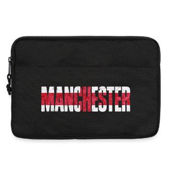 Manchester England - Laptop bag 13" - black - Front