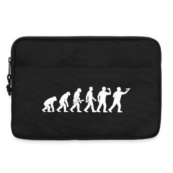 Evolution der Technik - Laptoptasche 13" - Schwarz - Vorne