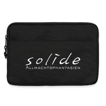 Solide Allmachtsphantasien - Laptoptasche 13" - Schwarz - Vorne