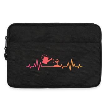 Sunset Heartbeat Gärtner Pflanzkübel - Laptoptasche 13" - Schwarz - Vorne