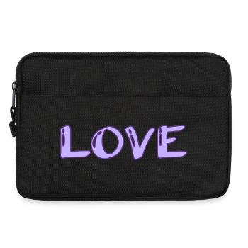 SAINT VALENTINE. bachelorette party. I LOVE YOU. I LOVE YOU. LOVE - Laptop bag 13" - black - Front