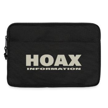 HOAX - Laptop bag 13" - black - Front