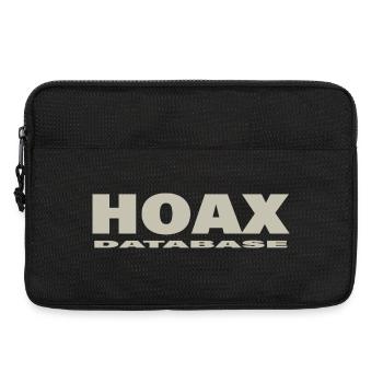 HOAX - Laptop bag 13" - black - Front