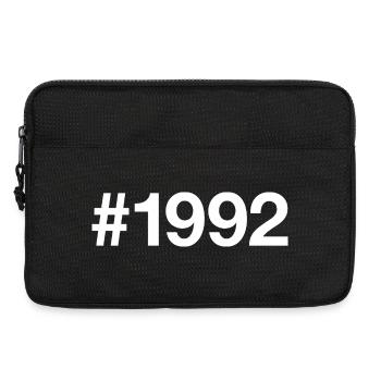 1992 Born 34 years old 34th birthday - Laptop bag 13" - black - Front