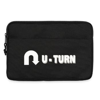 U-TURN - Laptoptasche 13" - Schwarz - Vorne