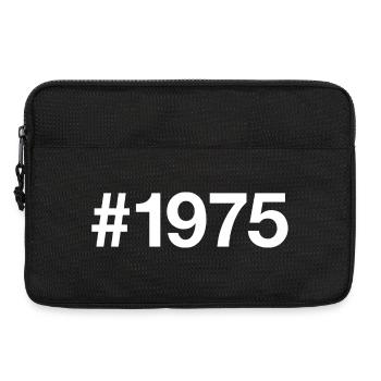 1975 Hashtag 51 years 51st birthday - Laptop bag 13" - black - Front