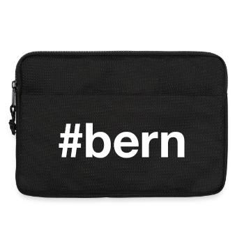 BERN Hashtag Switzerland Schweiz - Laptop bag 13" - black - Front