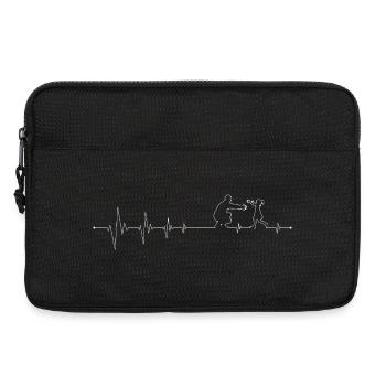 Puls der Familienbande - Laptoptasche 13" - Schwarz - Vorne