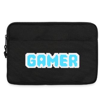 Gamer Pixel - Sacoche pour ordinateur portable 13 pouces - noir - Devant