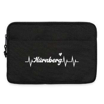 Heartbeat Nuremberg - Laptop bag 13" - black - Front