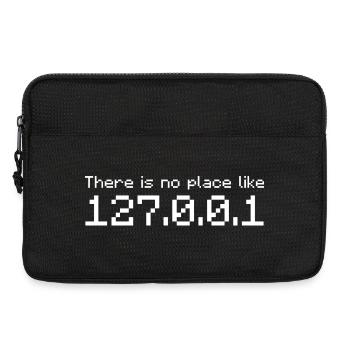 Nerd Shirt Funny Geek Gift IT Programmer Admin T-S - Laptop bag 13" - black - Front