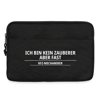 Mécanicien automobile – Pas magicien, mais presque - Sacoche pour ordinateur portable 13 pouces - noir - Devant