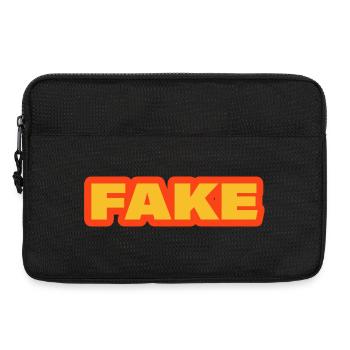 Fake - Laptop bag 13" - black - Front