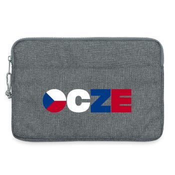 Tschechische Republik - Laptoptasche 13" - Grau meliert - Vorne