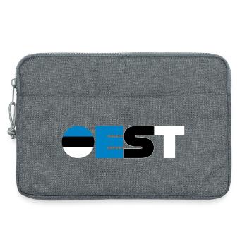 Estonia - Laptop bag 13" - heather grey - Front