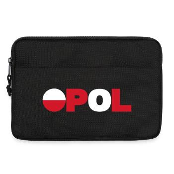Polen - Laptoptasche 13" - Schwarz - Vorne