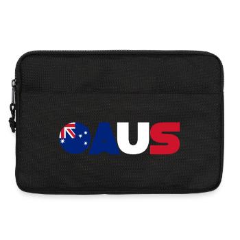 Australien - Laptoptasche 13" - Schwarz - Vorne