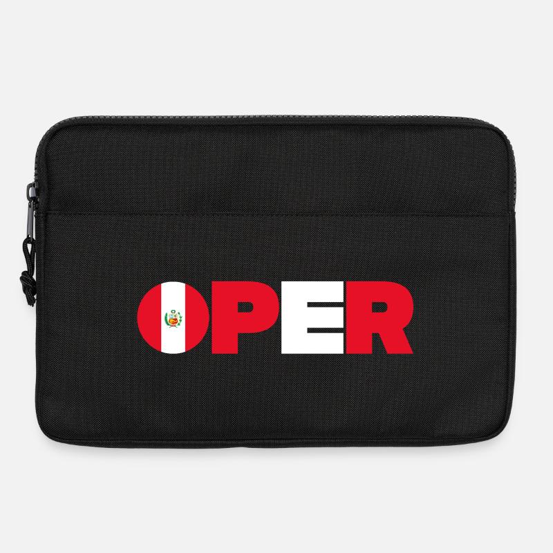 Peru - Laptoptasche 13" - Schwarz
