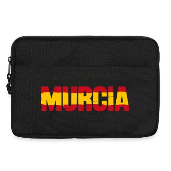 Murcia Flag Spain - Laptop bag 13" - black - Front