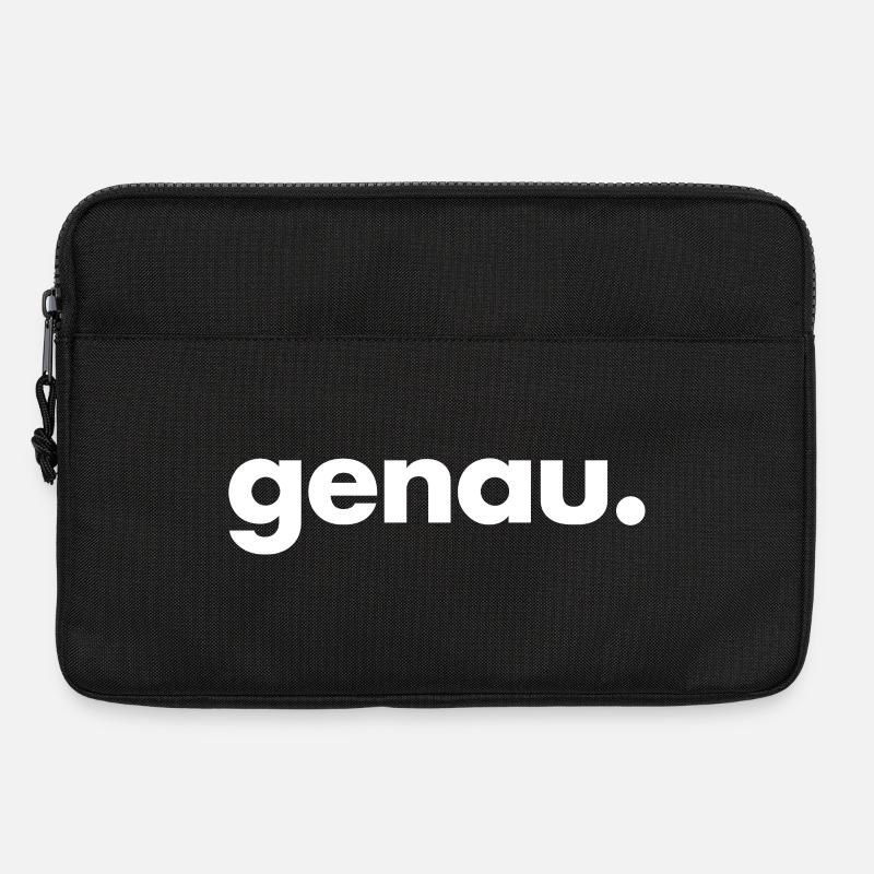 Exactly. - Laptop bag 13" - black