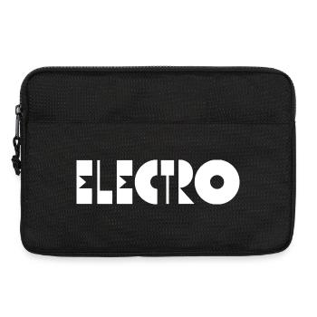Electro music - Laptop bag 13" - black - Front