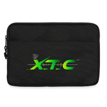 XTEC Pulse Neon Tech Logo - Laptoptasche 13" - Schwarz - Vorne