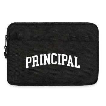 Principal of the Minimalist School - Laptop bag 13" - black - Front