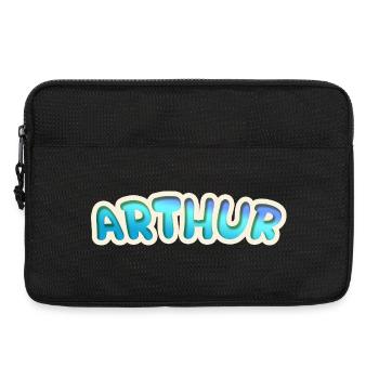 Profession Arthur - Sacoche pour ordinateur portable 13 pouces - noir - Devant