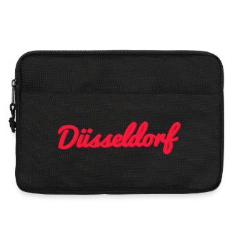 Düsseldorf Script Stadtlogo - Laptoptasche 13" - Schwarz - Vorne