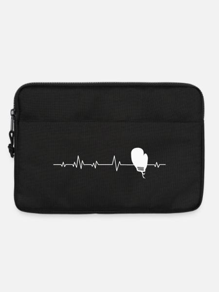 Boxen Boxer Boxerin - Laptoptasche 13" - Schwarz