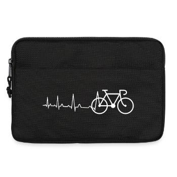 Vélo de route Heartbeat - Sacoche pour ordinateur portable 13 pouces - noir - Devant