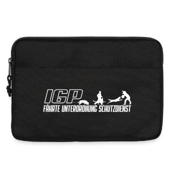 IGP Fährte Unterordnung Schutzdienst - Laptoptasche 13" - Schwarz - Vorne