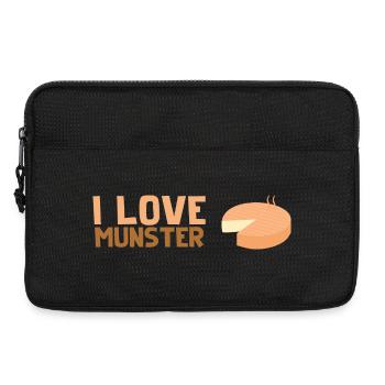 Ich liebe Münster - Laptoptasche 13" - Schwarz - Vorne