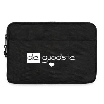 de guadste - die beste, Österreichischer Dialekt - Laptoptasche 13" - Schwarz - Vorne