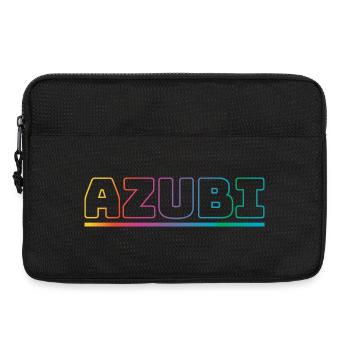 Design Azubi outline bunt - Laptoptasche 13" - Schwarz - Vorne