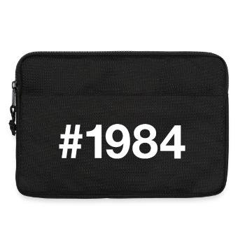 1984 Hashtag 42nd Birthday 42 Years - Laptop bag 13" - black - Front