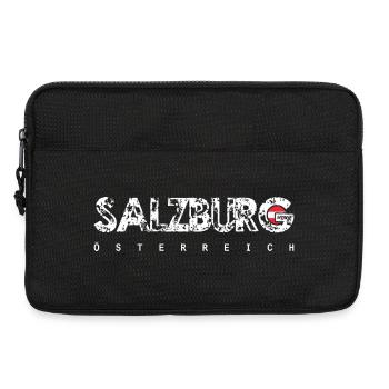Salzbourg, Autriche, Texte en difficulté - Sacoche pour ordinateur portable 13 pouces - noir - Devant