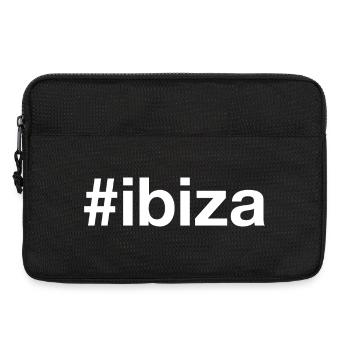 IBIZA Spain Hashtag - Laptop bag 13" - black - Front