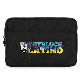 Ostblock Latino Ukrainer Ukraine Geschenk - Laptoptasche 13" - Schwarz - Vorne